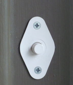 Recessed door switch home burglar alarm.